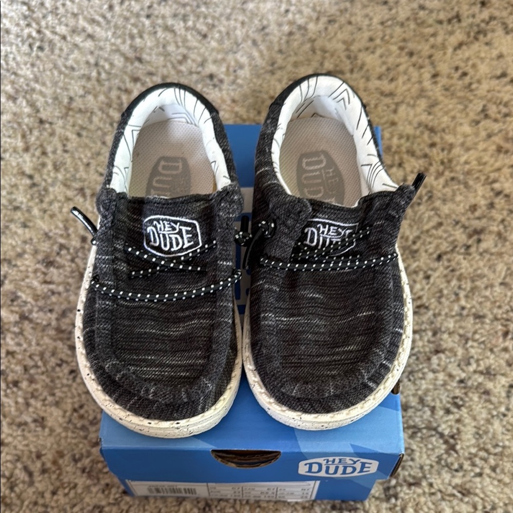 Hey Dude Kids' Black Shoes